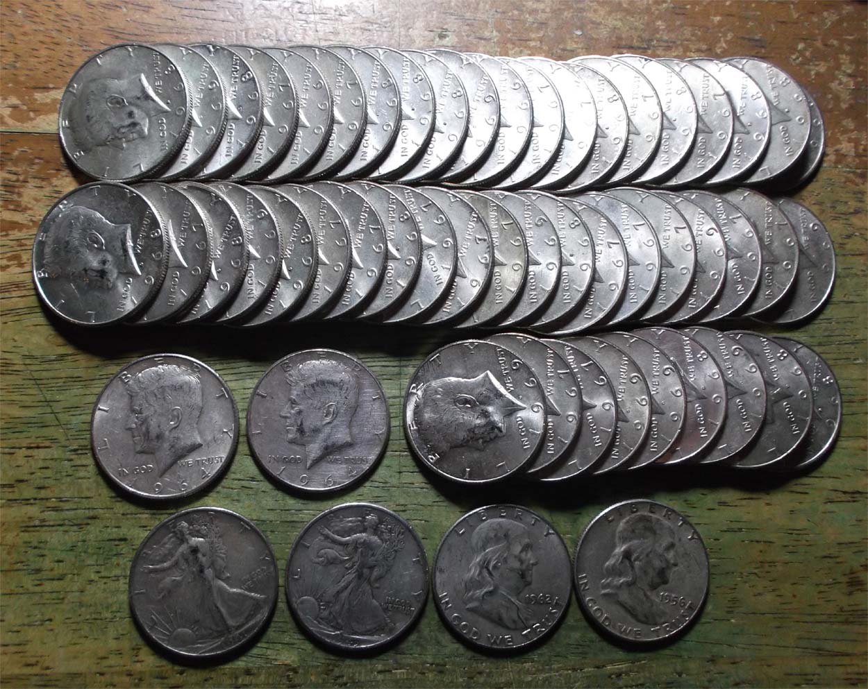 JFK-Half-Dollar-Roll-Hunters:-Silver,-Proofs-And-Other-Finds